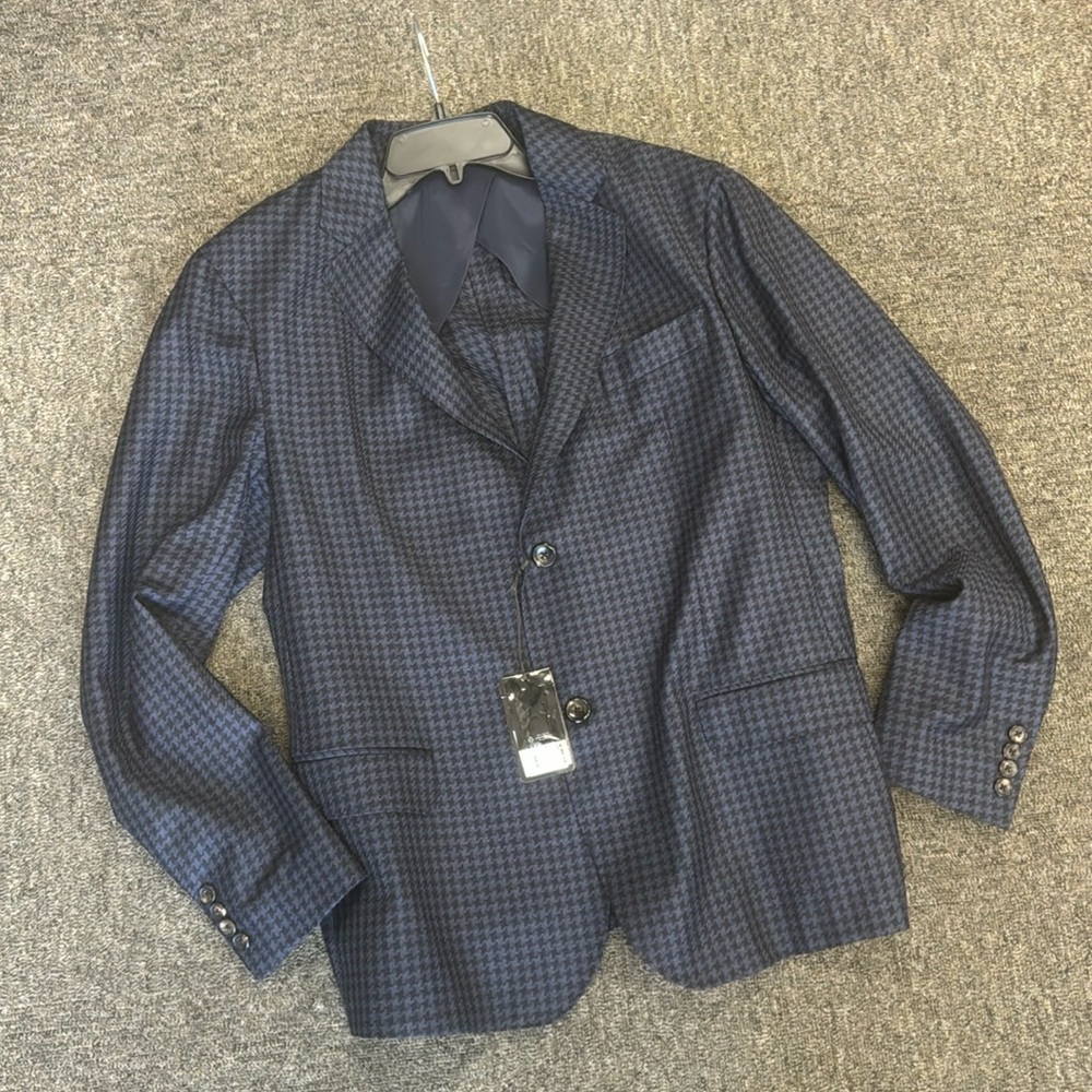 Emporio Armani Virgin Wool City Line Coat